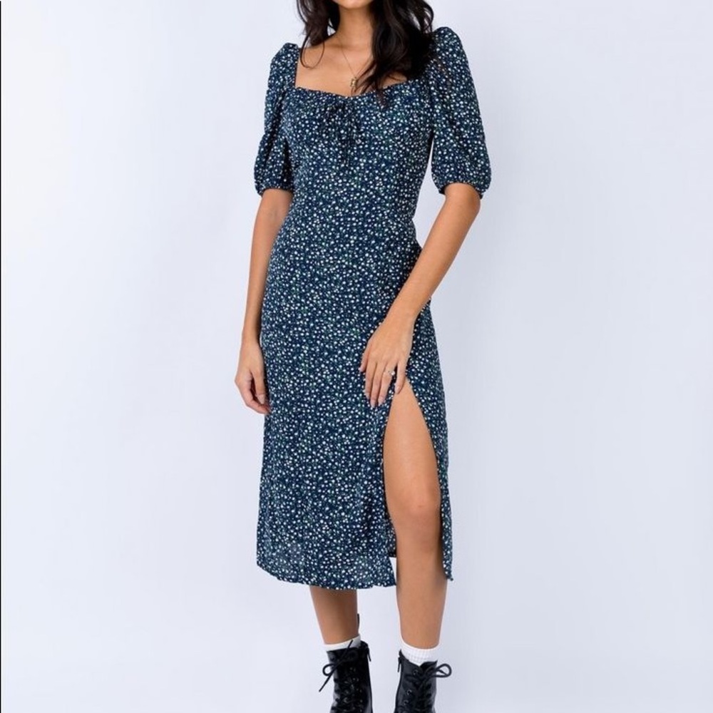 Princess polly floral midi dress NWT